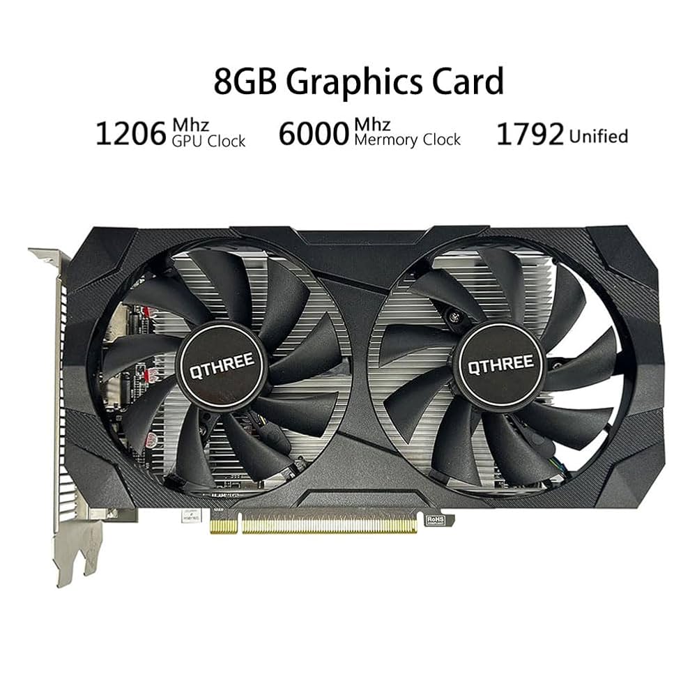 Amazon | QTHREE Radeon RX 560 XT 8GB GDDR5 グラフィック